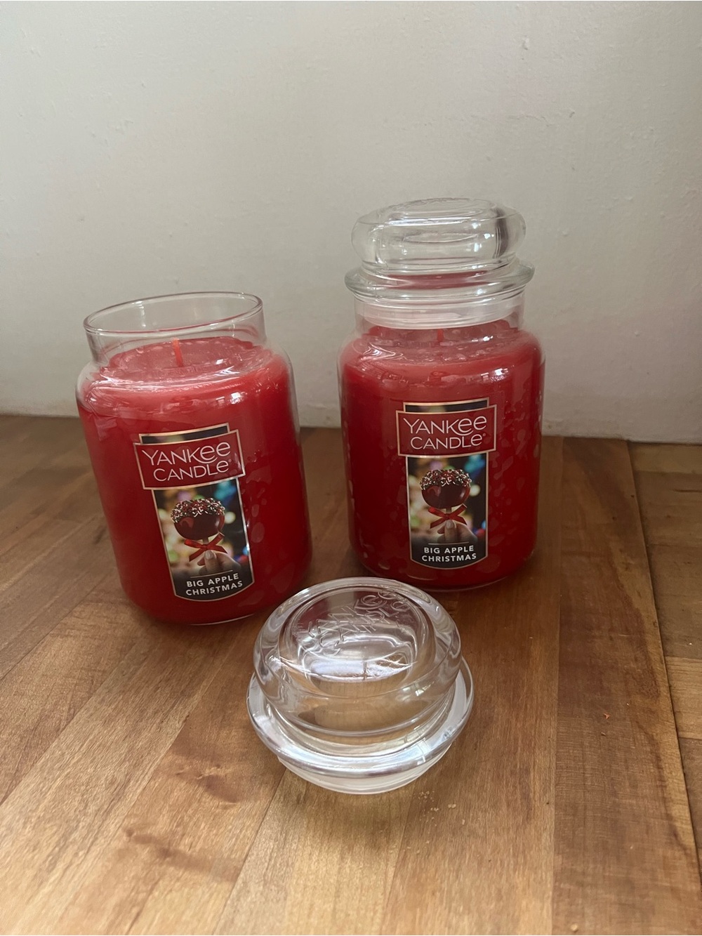 Yankee Candle Red Holiday Jar Set